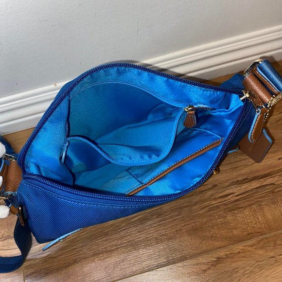 💙Coach Fabric-Polyester W/ Leather Bag💙 - Picture 7 of 16